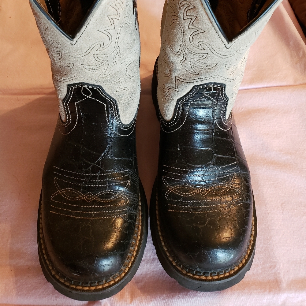 Ariat Fat Baby Boots size 9 Black